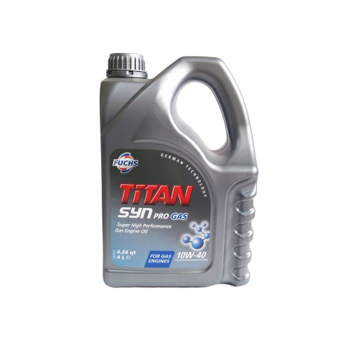 Моторно Масло, FUCHS TITAN Syn PRO Gas 10W-40, A3/B4, 4 литра